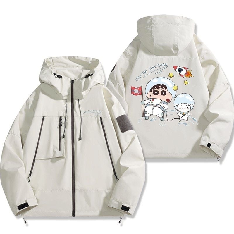 絶対欲しい 防寒  撥水加工 バックビッグロゴ 男女兼用 4色展開 マウンテンパーカー E-12700