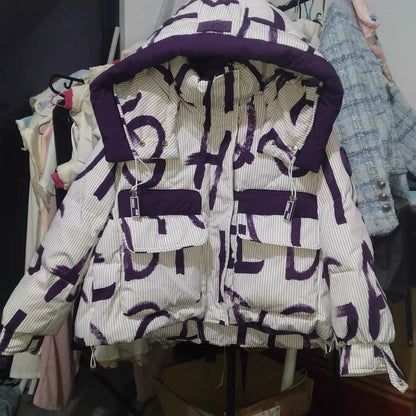 高級感溢れる スタイルアップ 美感いっぱい 2色選択 ダウンジャケットE-10592