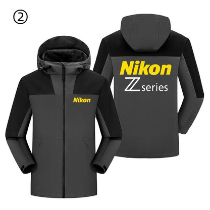 【3wayあり】目立つ 冬服 防寒 暖かい 脱着可能ボアライナー付き 撥水加工  マウンテンジャケット-A2163