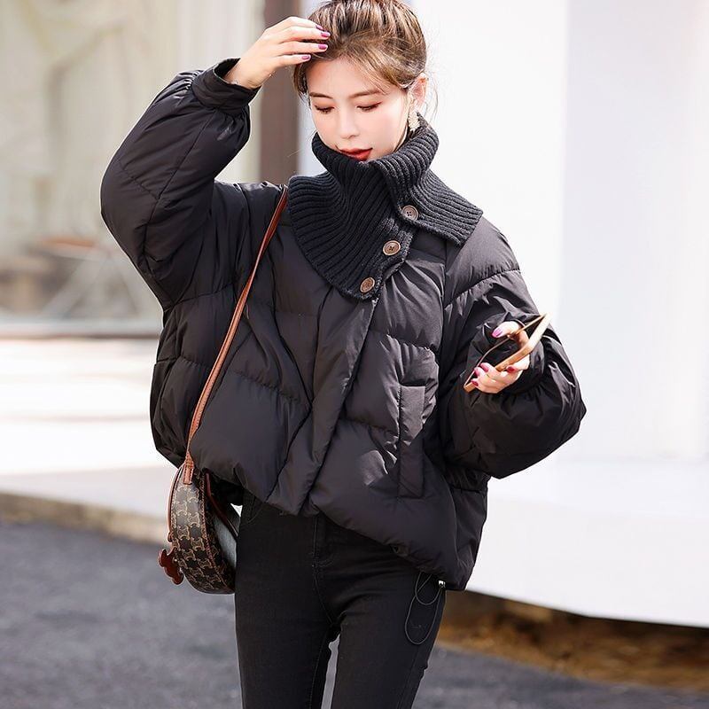 最愛の一着スタイルアップ フード付きジッパーコート 2色選択 E-10054