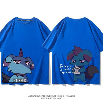 大人可愛い　美人度アップ 売り切れ必至 おすすめ プリントロゴ 半袖 Tシャツ-A2381