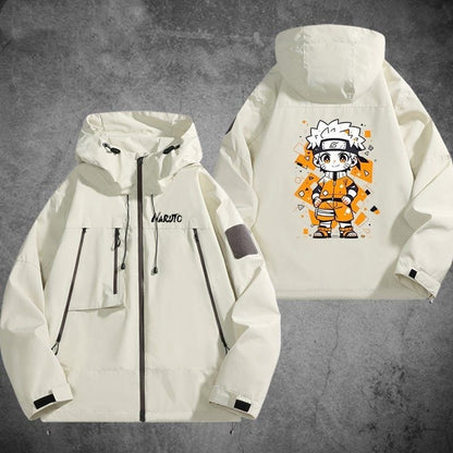 合わせやすい  防寒  撥水加工 バックビッグロゴ 男女兼用 4色展開 マウンテンパーカー E-12707