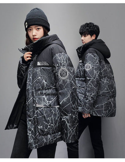 話題沸騰中 防寒 ファッション 暖かい ダウンジャケットE-5895