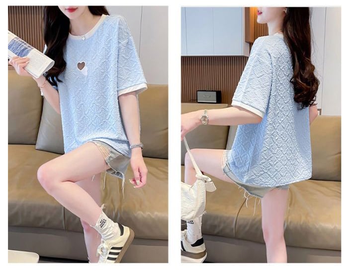 売り切れ必至 カジュアル ファッション 全3色 半袖Tシャツ<ins-8507>