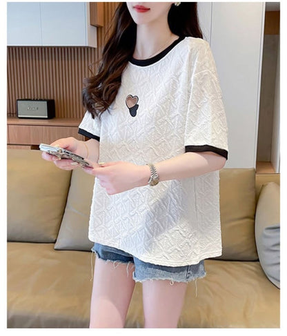 売り切れ必至 カジュアル ファッション 全3色 半袖Tシャツ<ins-8507>