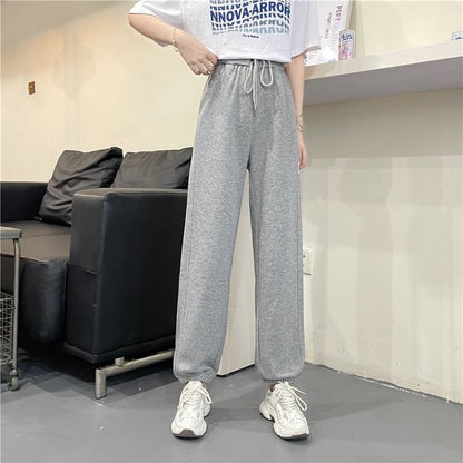 カジュアル 3色選択可 着心地抜群 ハイウエスト パンツ ボトムスE-3799