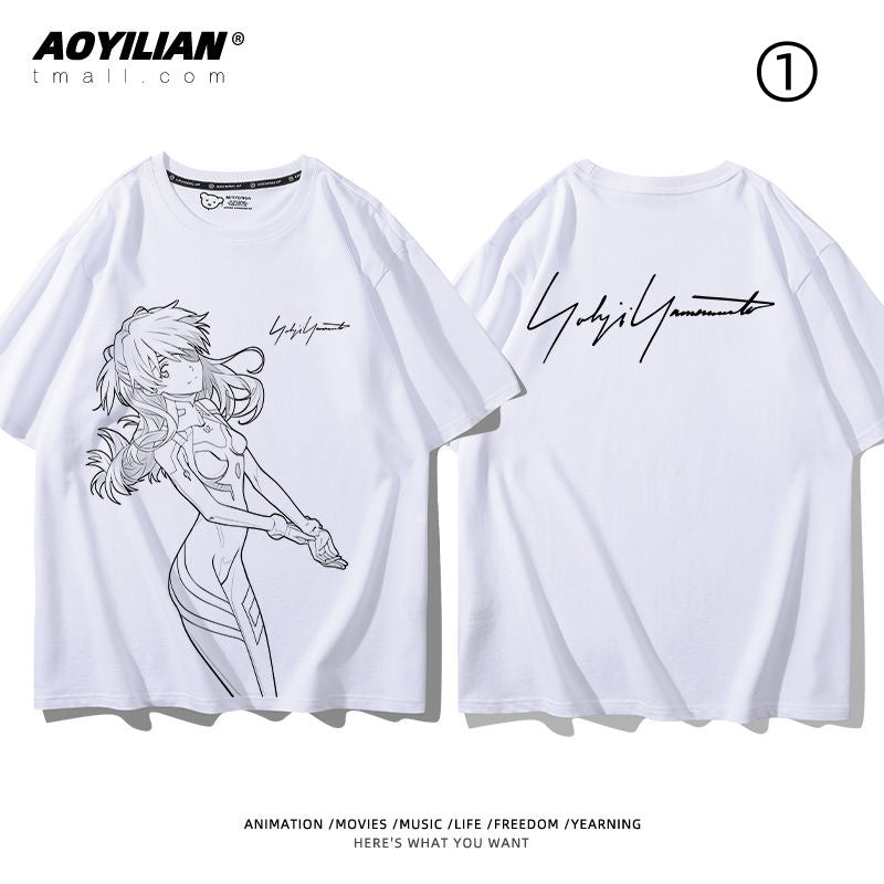 売り切れ必至　着回し力抜群　おすすめ プリントロゴ 半袖 Tシャツ-A2531