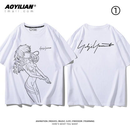 売り切れ必至　着回し力抜群　おすすめ プリントロゴ 半袖 Tシャツ-A2531