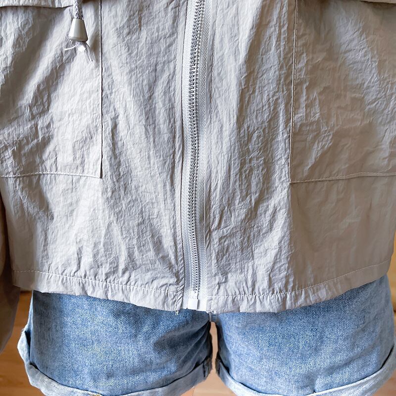 定番シンプル 簡潔 今季マストバイ カジュアル 日焼け対策 全2色 パーカー コートE-9110