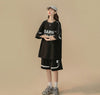 大好評 カジュアル ファッション ルーズ半袖Ｔシャツⅹパンツセット<ins-6539>