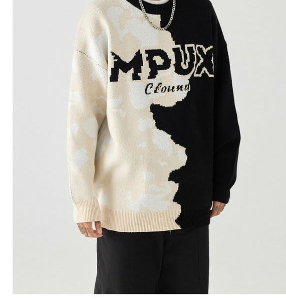 主役級 ファッション感満々 切り替え 2色選択 男女兼用 スウェットE-12540