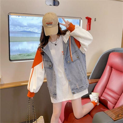 絶対欲しい  新作 ファッション 個性派  デニムジャケット<ins-6194>