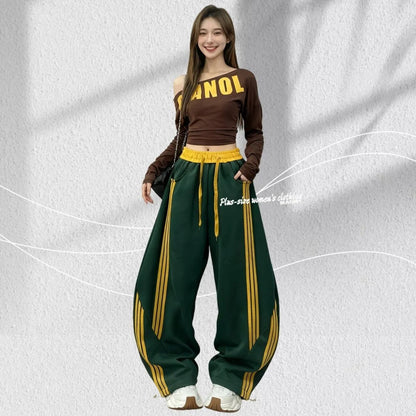 定番シンプル 絶対欲しい 切り替え 個性的なデザイン 5色選択 スポーツスウェットパンツE-12477