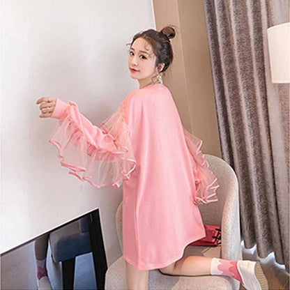 大人可愛い 2色選択 タイドファッション快適である スウェットE-10476