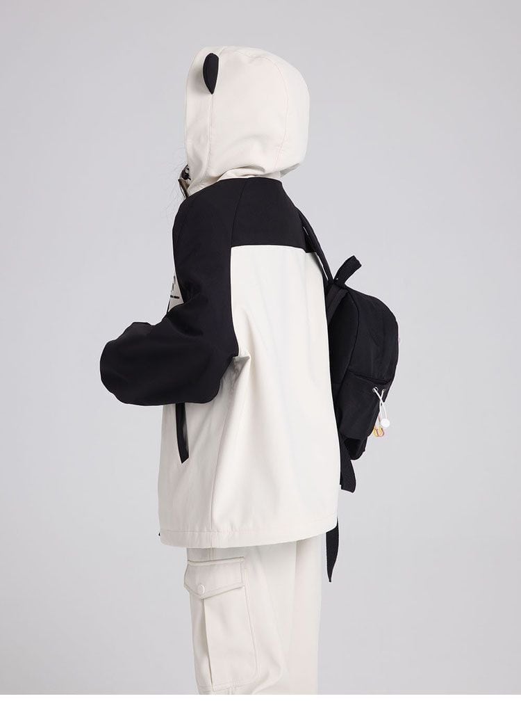 超人気商品 マウンテンジャケット全2色 パンダロゴ 男女兼用 コート E-4794