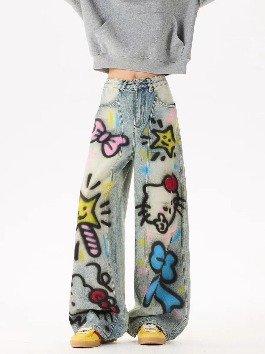 今季マストバイ 個性的なデザイン 絶対流行 着回し力抜群 デニム ワイドパンツE-12234