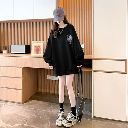 着心地抜群 プリント 女性力を高める スウェット パーカーE-3777