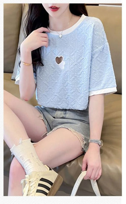 売り切れ必至 カジュアル ファッション 全3色 半袖Tシャツ<ins-8507>