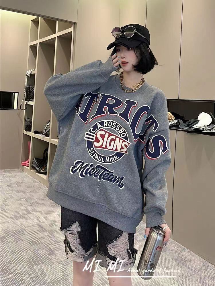 話題沸騰中 カジュアル 早い者勝ち 3色選択 スウェットE-10881