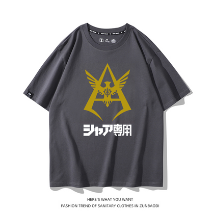 大活躍 カジュアル  売れ筋   おすすめ プリントロゴ 半袖 Tシャツ-A2586