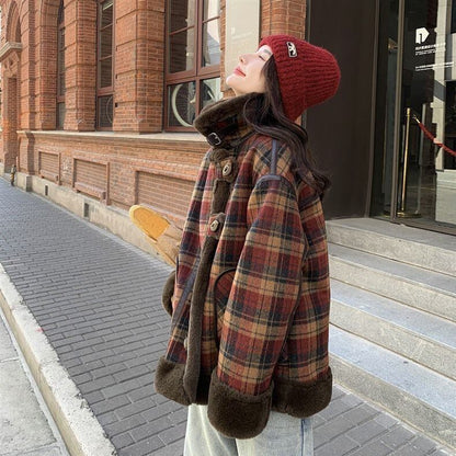 好感度UP 優しい雰囲気 海外トレンド上質 ファッション 2色 ダウンジャケット E-12317