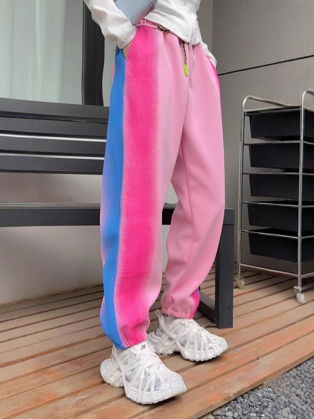 絶対欲しい プラスベルベット カジュアル 4色選択 パンツE-10727