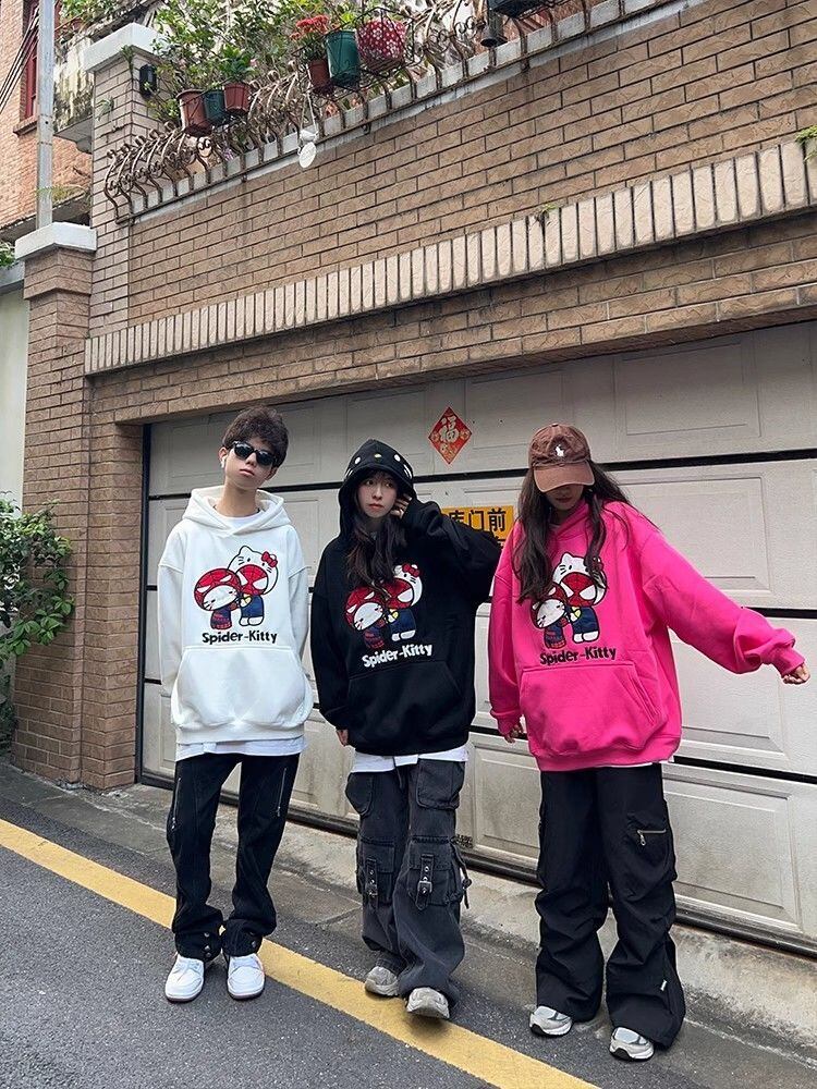 流行新作  デザイン性抜群 お揃い親子パジャマトップス+パンツセット全4色E-4719 個性派 カジュアル 3色 パーカー E-10554