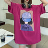 話題沸騰中 都市ファッショ 流行新作 オシャレ デザイン プリント全6色 半袖TシャツE-9108