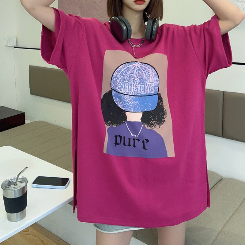 話題沸騰中 都市ファッショ 流行新作 オシャレ デザイン プリント全6色 半袖TシャツE-9108