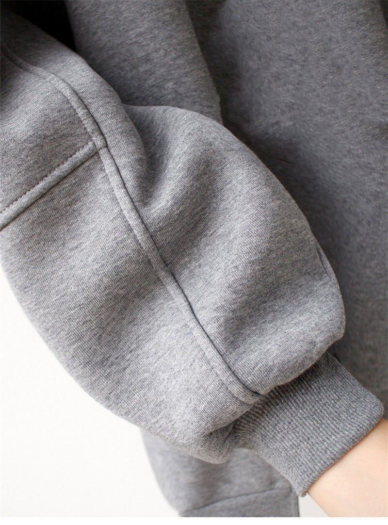 【裏起毛】スタイルアップ効果抜群 3色選択 大人可愛い カジュアル パーカーE-10622