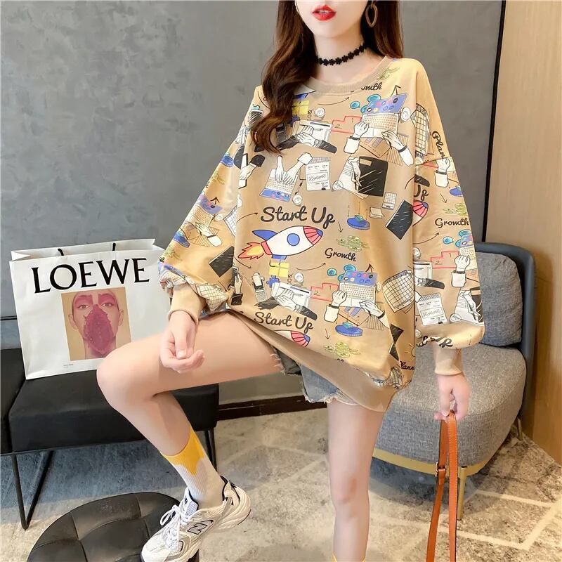 大活躍 絶対欲しい 美人度アップ 元主役級 気いっぱい 好感度UP 全2色 スウェットE-10820