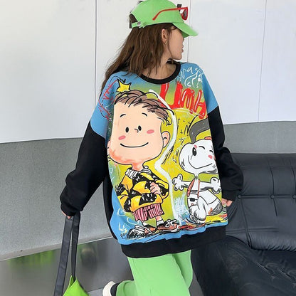 超人気 デザイン性抜群 絶対流行 スタイルアップ カジュアル プリント 4色選択 パーカーE-9381