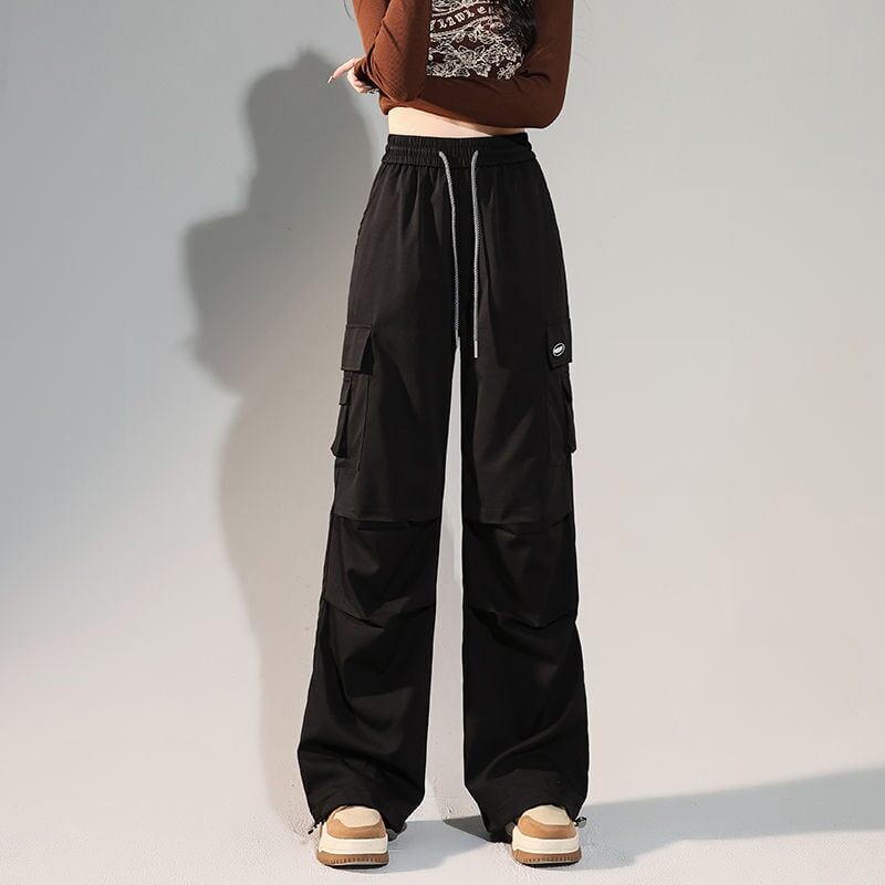 人気上昇中 プラスベルベット ファッション感満々 3色選択 ルーズストレートカジュアルパンツ E-9814