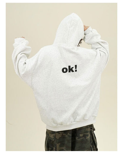 【裏起毛】都市ファッショ デザイン オシャレ ファッション感満々 カジュアル プリント2色選択 パーカーE-10612