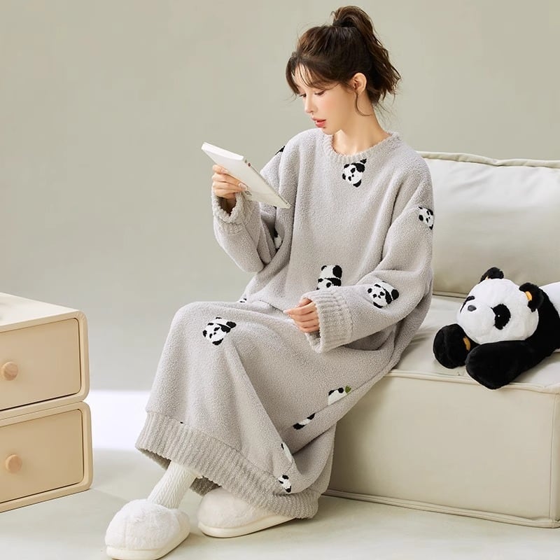 超人気 スウィート キュート 着心地良い 綿ラミネート ホームウェア パジャマE-10008