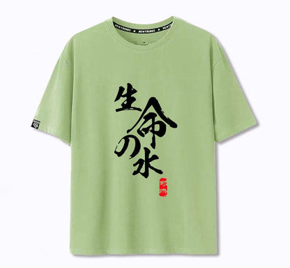 大活躍  おすすめ プリントロゴ 半袖 Tシャツ-A2640