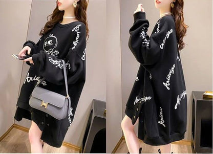 【裏起毛】大好評 ファッション 売り切れ必至 個性派 ルーズ 長スウェットE-6217