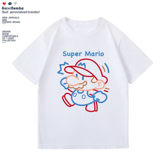 好感度UP 今季マストバイ 絶対欲しい  おすすめ プリントロゴ 半袖 Tシャツ-A2457