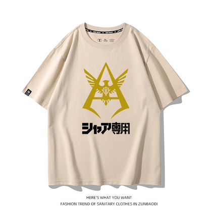 大活躍 カジュアル  売れ筋   おすすめ プリントロゴ 半袖 Tシャツ-A2586