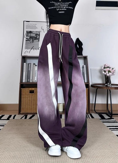 話題沸騰中 個性的なデザイン スタイルアップ 2色 ジョガーパンツ E-9526