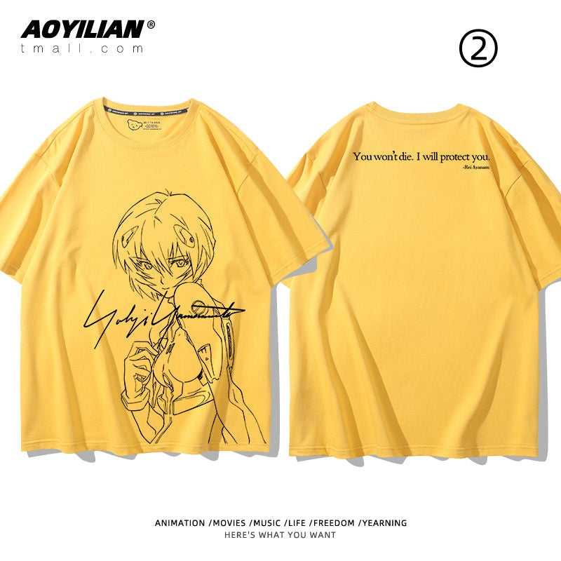 売り切れ必至　着回し力抜群　おすすめ プリントロゴ 半袖 Tシャツ-A2531