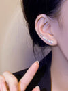 高級感溢れる 清純甘くて女子力UP 美感いっぱい ピアス アクセサリーE-12422