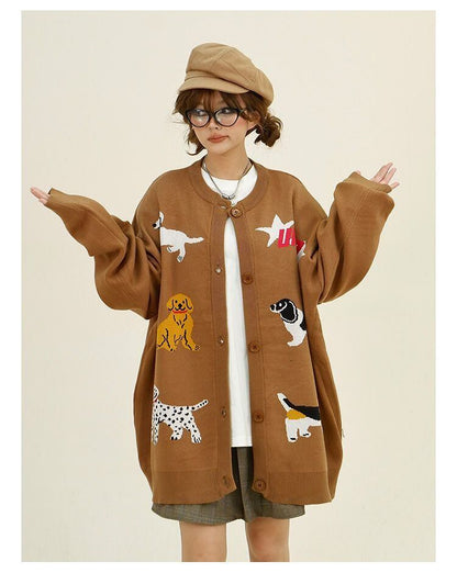 大活躍 高見えデザイン 着回し力抜群 キュート ファッション 2色選択 ニットトップスE-9759