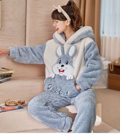 大好評 スタイルアップ効果抜群 絶対欲しい 大人可愛い 肌触り抜群 2種選択 サンゴフリース パジャマ E-9953