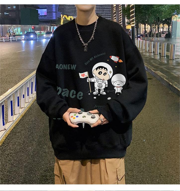 【裏起毛】大活躍 スウェット全3色 英字ロゴ 男女兼用E-4631