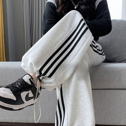 売り切れ必至 肌触り抜群 シンプル カジュアル 2色選択 ジョガーパンツ E-9459