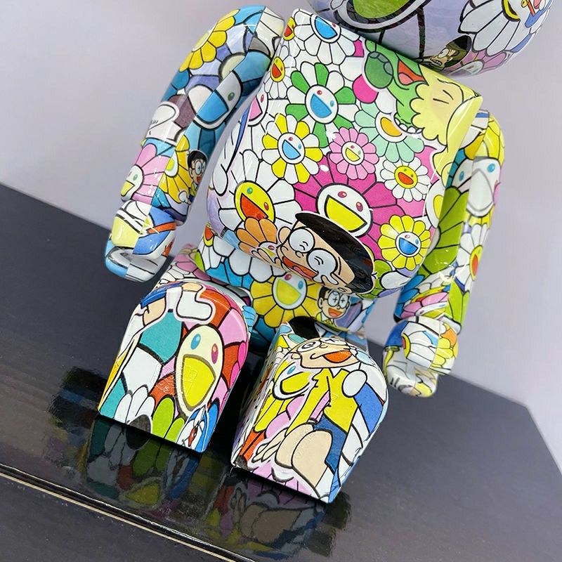 ベアブリック BE@RBRICK Bearbrick Plated 400% Set フィギュア　 置物 キャラクターおもちゃ 大人 プレゼント A324