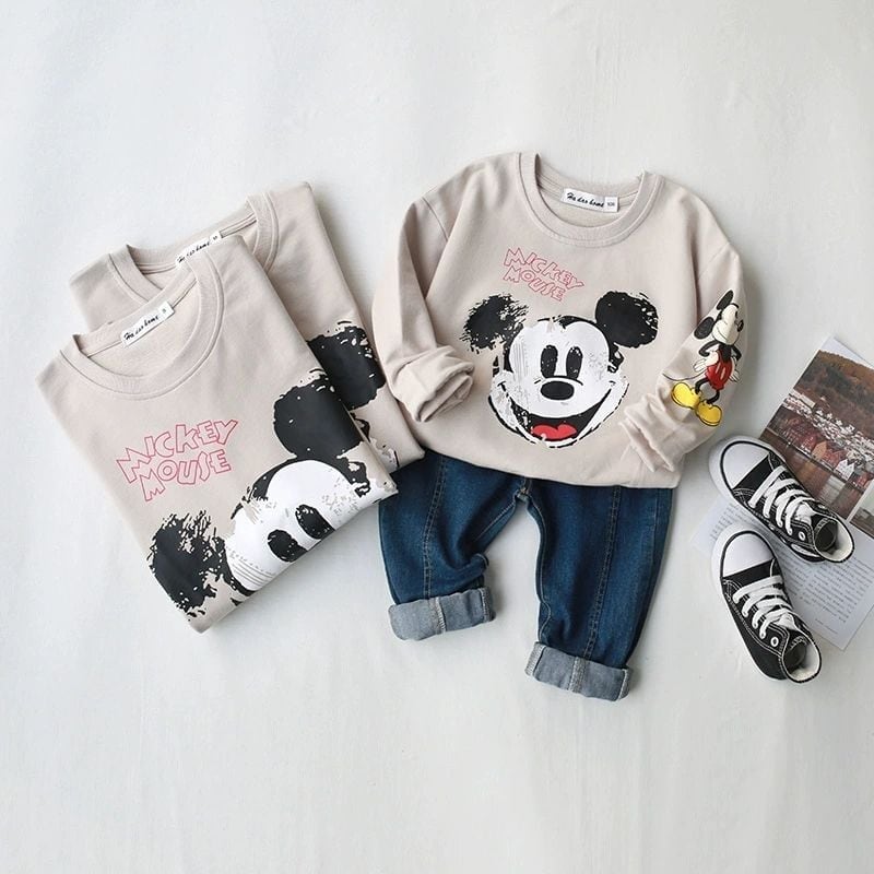 大活躍親子ペアルックパーカーins-5232