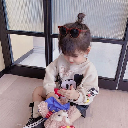 大活躍親子ペアルックパーカーins-5232