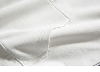 絶対流行ロゴプリント裏起毛 厚手全6色フード付きパーカins-4582